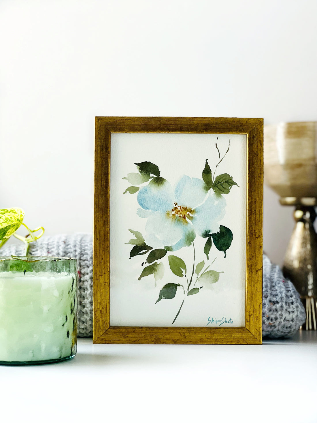 Framed Watercolour Florals 2