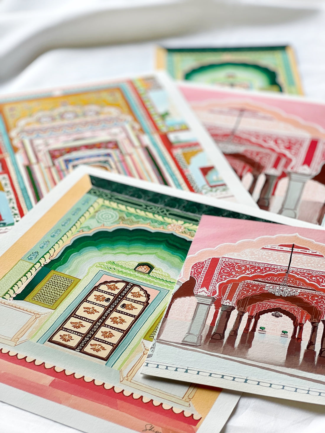 Leheriya Gate Jaipur Art Print