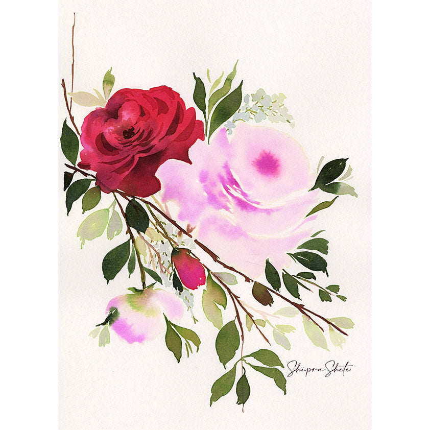 Watercolour Floral Art &