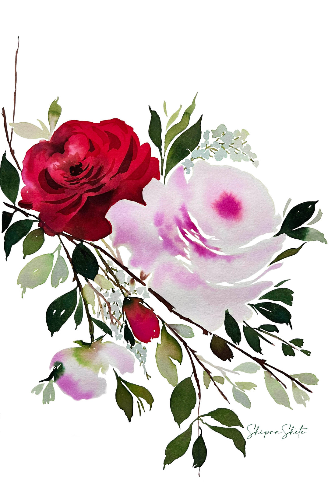 Watercolour Floral Art &